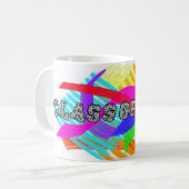 Mug Classe De 2008 Couleurs abstraites (Devant gauche)