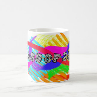Mug Classe De 2008 Couleurs abstraites