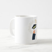 Mug classe de 2019 diplôme cap, reunion design par (Devant gauche)