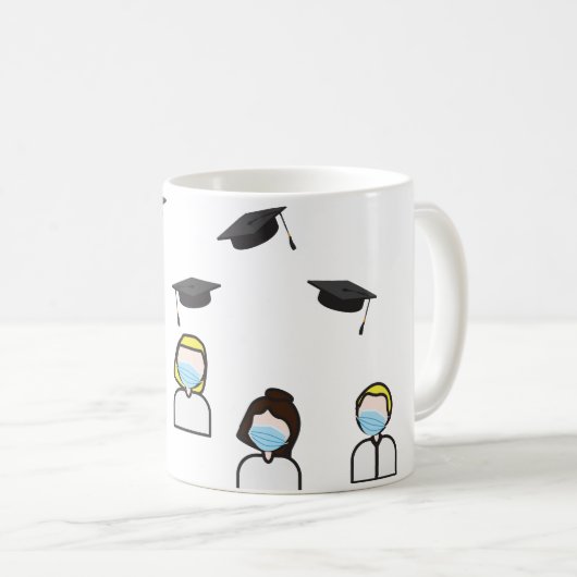 Mug Classe de 2020 (Devant droit)
