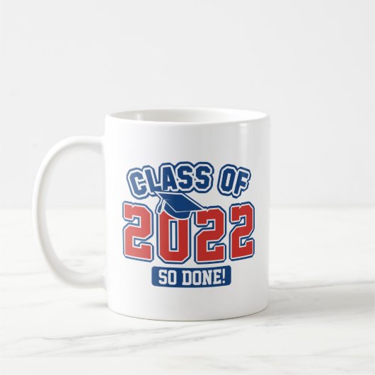 Mug Classe De 2022 Ainsi Réalisée (Gauche)