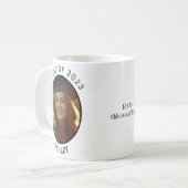 Mug Classe de 2023 Cadeau de Graduation Photo (Devant gauche)