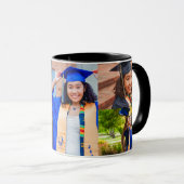 Mug Classe De 2023 | Photo de graduation moderne perso (Devant droit)