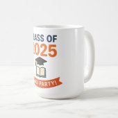 Mug Classe de 2025 Graduation Party (Devant droit)