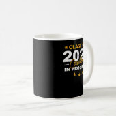 Mug Classe de 2027 Compte à rebours Funny Graduate Pre (Devant droit)