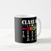 Mug Classe De 2039 Maternelle 12E Année (Devant droit)