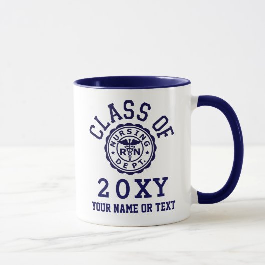 Mug Classe de 20 ? ? RN (soins) (Droite)