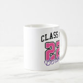 Mug Classe De 22 Senior (Devant droit)