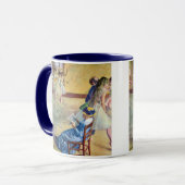 Mug Classe de ballet, salle de danse par Edgar Degas (Devant gauche)