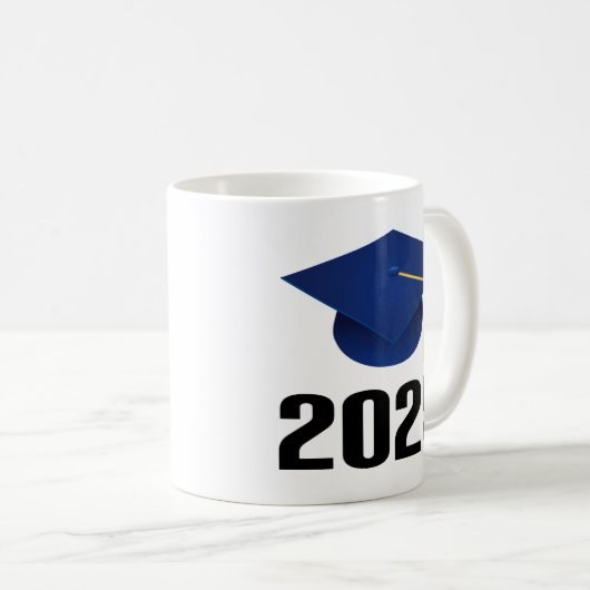 Mug Classe de cadeau Casquette 2025 (Devant droit)