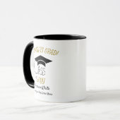 Mug Classe de congrès Grad-Inspirational-Black Gold (Devant gauche)