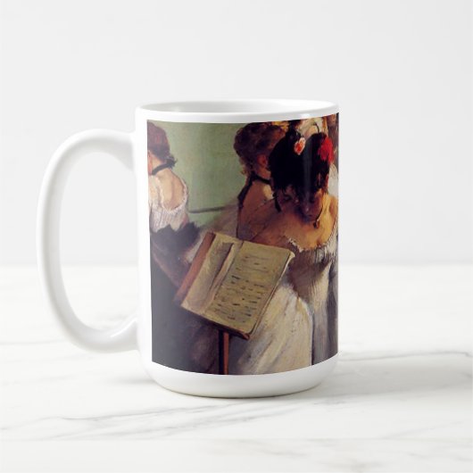 Mug Classe de danse par Edgar Degas (Gauche)