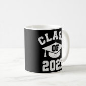 Mug Classe De Diplôme De 2027 Enseignant De Diplôme Su (Devant droit)