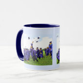Mug Classe de diplôme de 20XX Photo afro-américaine (Devant gauche)