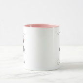 Mug Classe de diplômés de Script Décontracté moderne d (Centre)