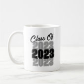 Mug Classe de fin d'études rétro (Gauche)