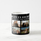 Mug Classe de graduation de collage photo moderne de 2 (Centre)