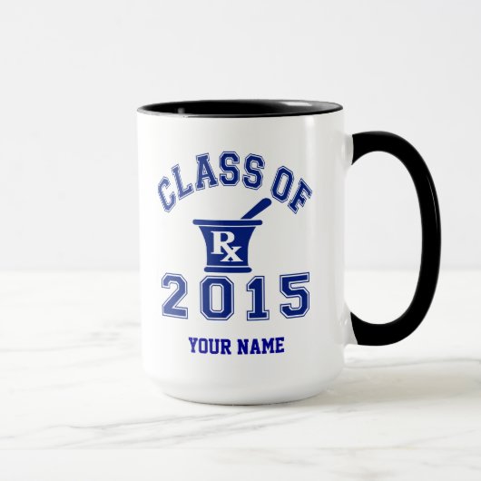 Mug Classe de la pharmacie 2015 (Droite)
