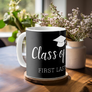 Mug Classe de l'année et nom - Le noir peut changer de