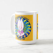 Mug Classe de lapin de TLHS de 1969 cinquantième (Devant gauche)