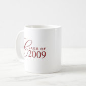 Mug Classe de l'obtention du diplôme 2009 (Devant gauche)
