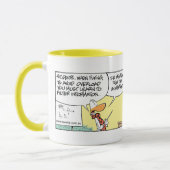 Mug Classe de théorie de vol de canard de tintement (Gauche)