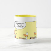 Mug Classe de théorie de vol de canard de tintement (Centre)