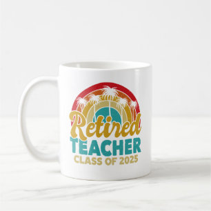 Mug Classe D'Enseignant Retraité De 2025 Enseignants R