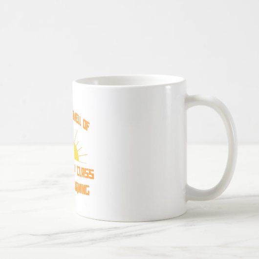 Mug Classe d'odeur de géographie le matin (Droite)