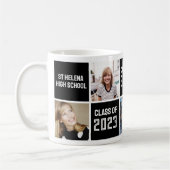 Mug Classe Grad de 2023 Photo Collage (Gauche)