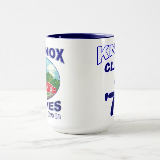 MUG CLASSE KNOX DE 1972 (Centre)