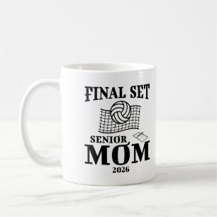 Mug Classe Maman Senior Final Set De Volley-Ball Grad