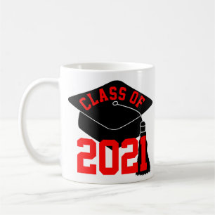 Mug Classe noire Casquette rouge de 2024
