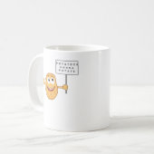 Mug Classe Pommes de terre - Potate (Pun de pommes de (Devant gauche)