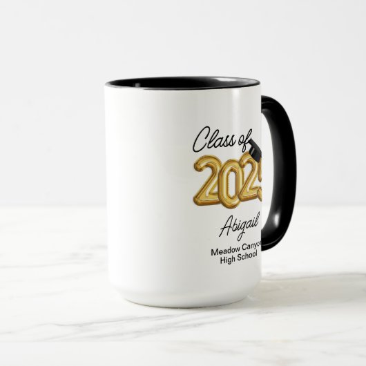 Mug Classe supérieure 2025 (Devant droit)