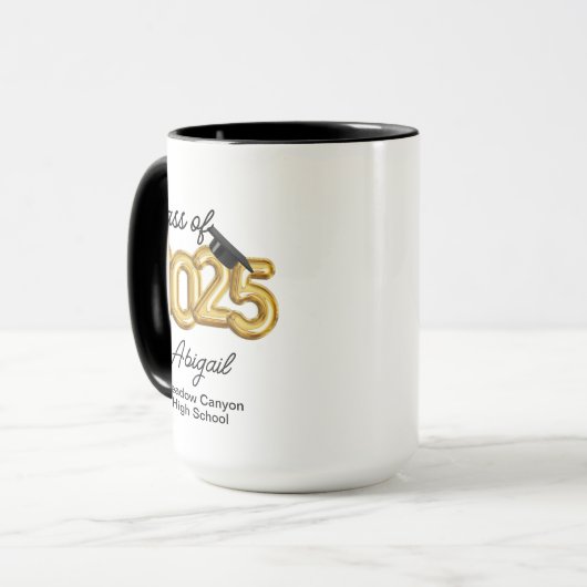 Mug Classe supérieure 2025 (Devant gauche)
