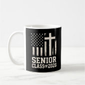 Mug Classe supérieure 2026 Drapeau croisé USA (Gauche)