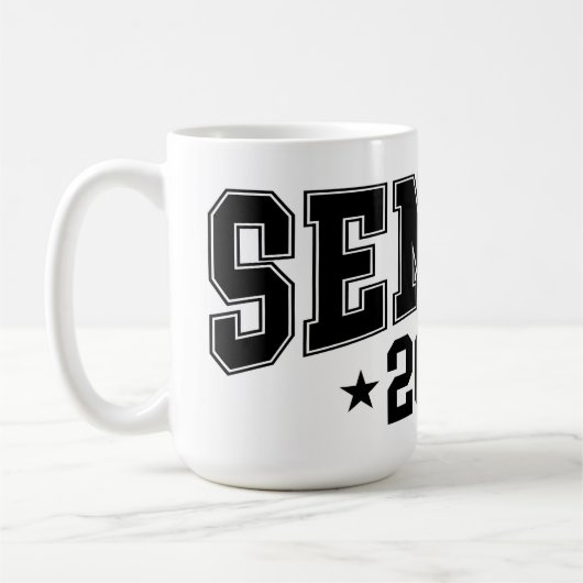 Mug Classe supérieure de 2025 (Gauche)