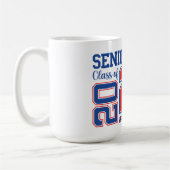 Mug Classe supérieure de 2025 (Gauche)