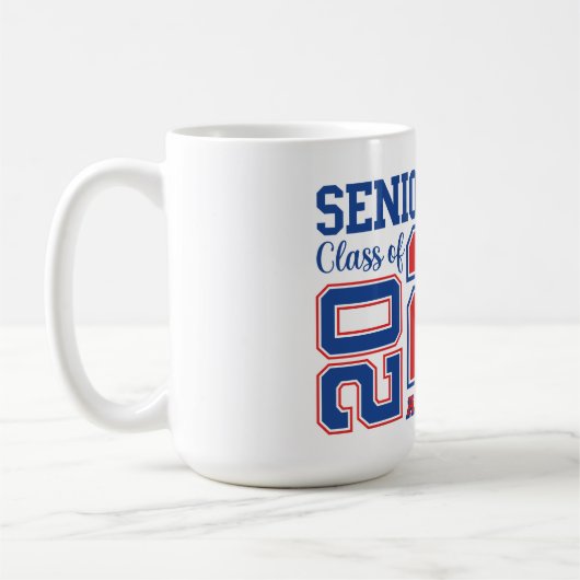 Mug Classe supérieure de 2025 (Gauche)