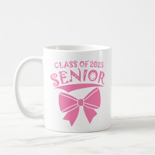 Mug Classe supérieure de 2025 (Gauche)