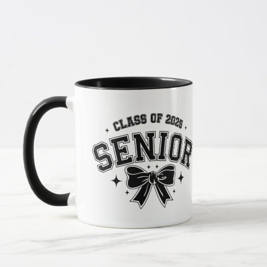 Mug Classe supérieure de 2025 (Gauche)