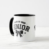 Mug Classe supérieure de 2025 (Devant gauche)