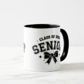 Mug Classe supérieure de 2025 (Devant droit)