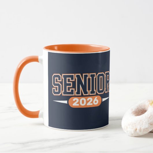 Mug Classe supérieure de 2026 (Avec donut)