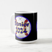 Mug Classe supérieure de baseball de 2024 (Devant gauche)
