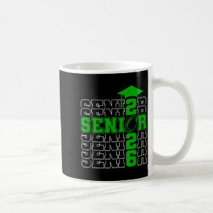 Mug Classe supérieure de la promotion 2026 verte 2026