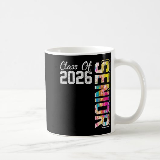 Mug Classe terminale de 2026 diplômée du lycée (Droite)