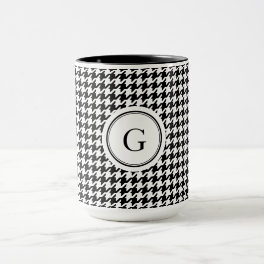 Mug Classe White Houndstooth (Centre)