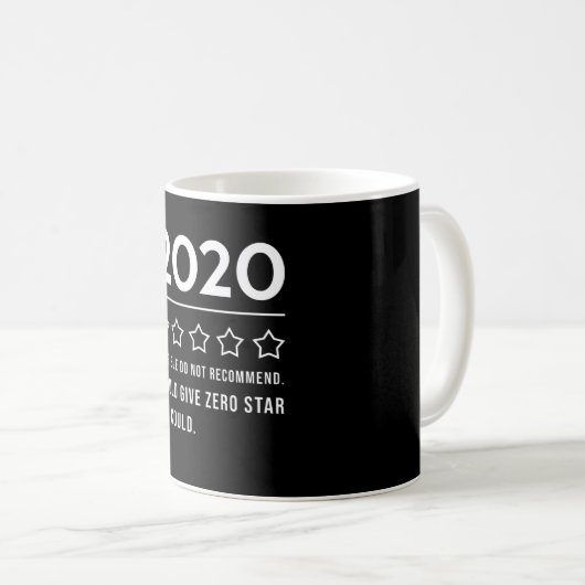 Mug Classement 1 étoile 2020 (Devant droit)